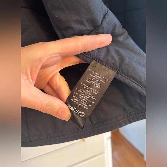 new Free People Chloe quilted jacket in dusk combo blue floral - Picture 6 of 6